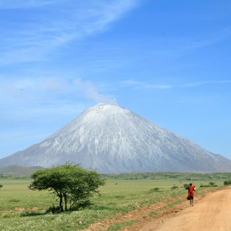 Lake Natron Ol Doinyo Lengai